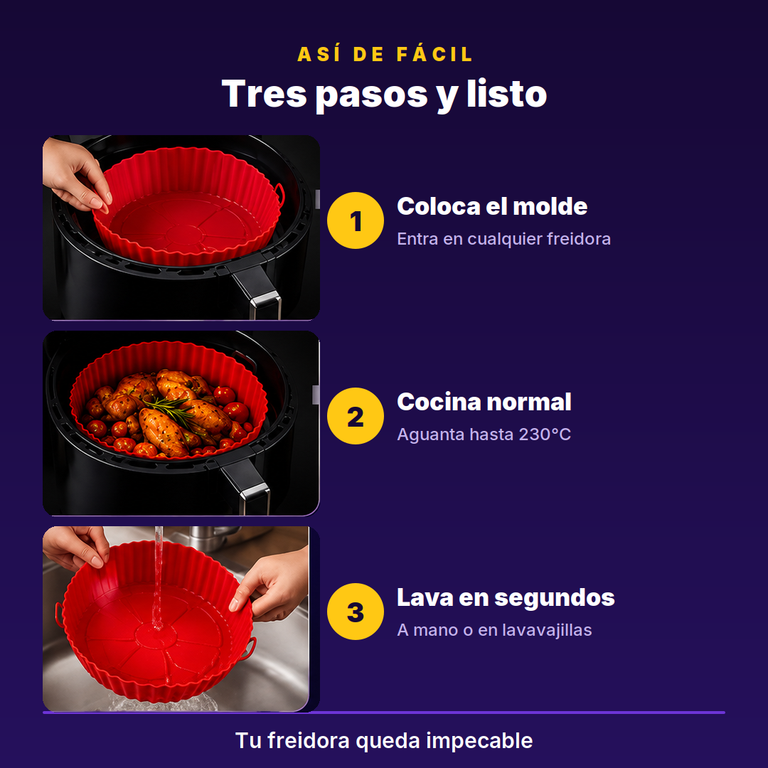 AirChef 2 Kits — 12 moldes