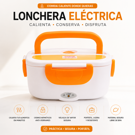 Lonchera Electrica Portatil Calentadora