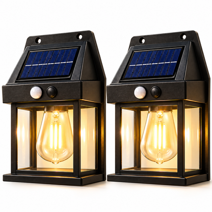 FOCO SOLAR LUZ CALIDA EMPALMADO